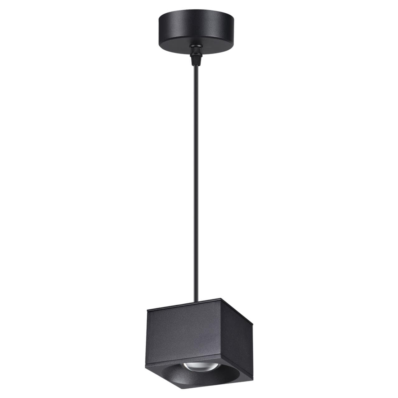 Novotech 358658 OVER NT21 147 черный Светильник накладной светодиодный, провод 2м IP20 LED 4000К 12W 220V PATERA