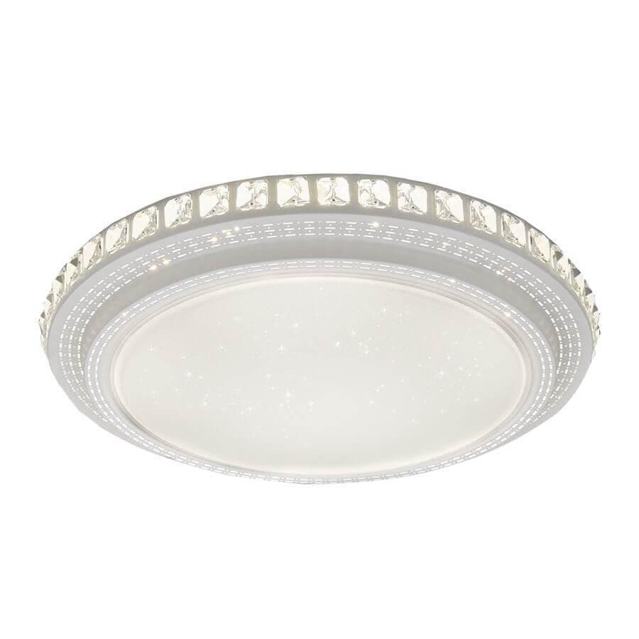Ambrella Потолочный светодиодный светильник с пультом F91 72W 500*500*80 (ПДУ ИК) F91 72W D500 — миниатюра 1