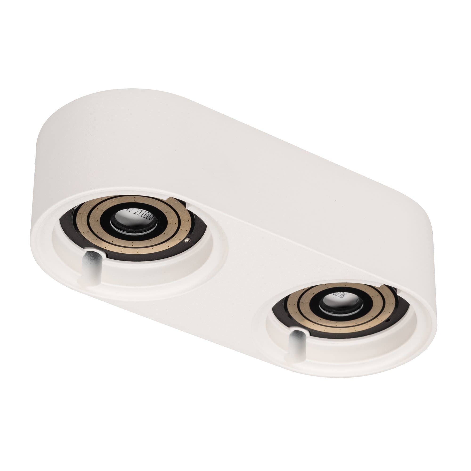 Arlight Корпус PLURIO-BASE-SURFACE-RS179x78 (WH, 1-2, 200mA) (IP20 Металл, 3 года) 030261 — миниатюра 1