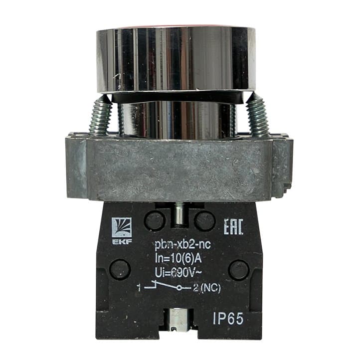 EKF PROxima Кнопка BA42 красная NC IP65 — миниатюра 4