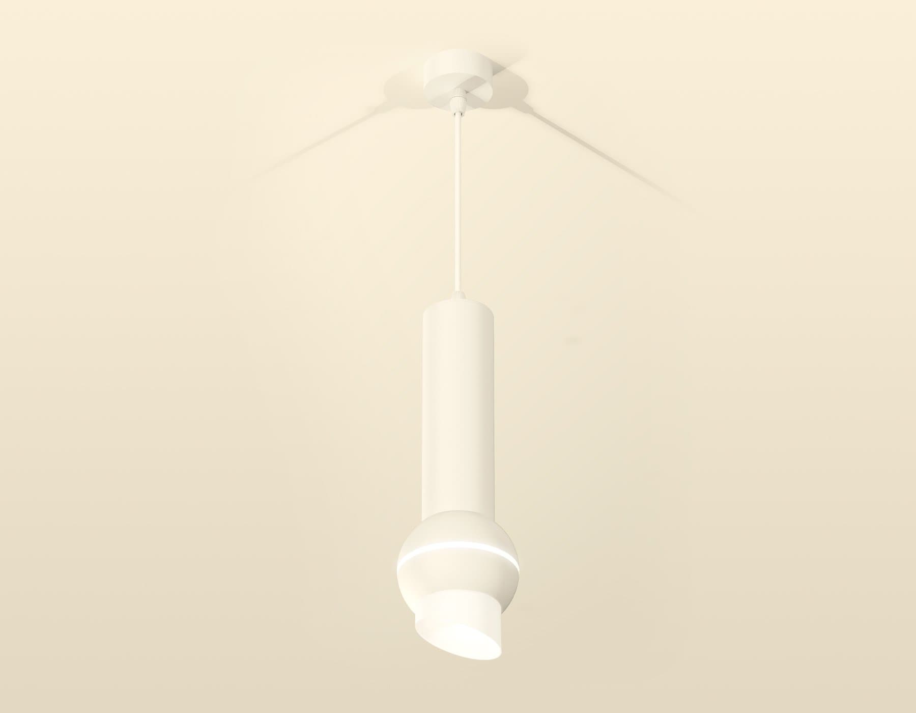 Ambrella Комплект подвесного светильника с дополнительной подсветкой XP1101012 SWH/FR белый песок/белый матовый MR16 GU5.3 LED 3W 4200K (A2301, C6355, — миниатюра 2