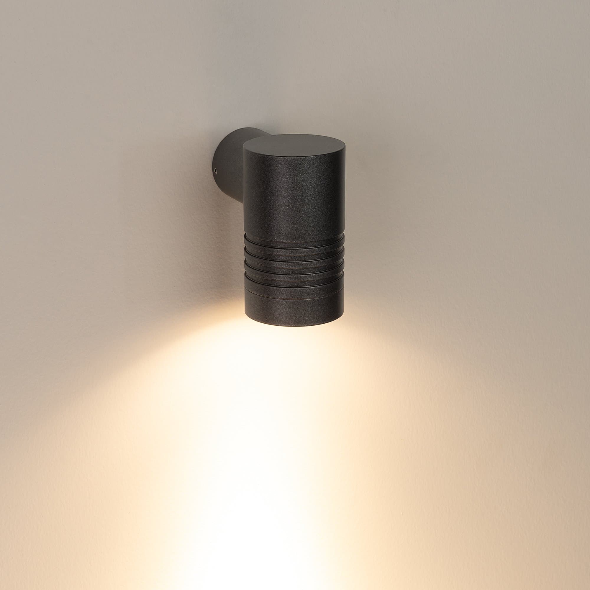Arlight Светильник KT-RAY-WALL-R46-3W Warm3000 (GR, 24 deg, 24V) (IP65 Металл, 3 года) 034116 — миниатюра 6