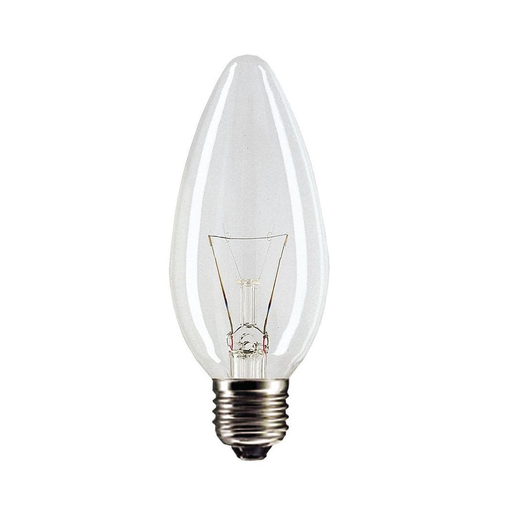 PH Лампа Stan 40W E27 230V B35 CL 1CT/10X10 921492044218
