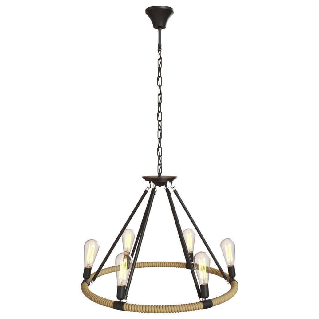 LOFT IT LOFT1861/6 Люстра подвесная 6xE27 max 60W LOFT1861/6, шт — миниатюра 1