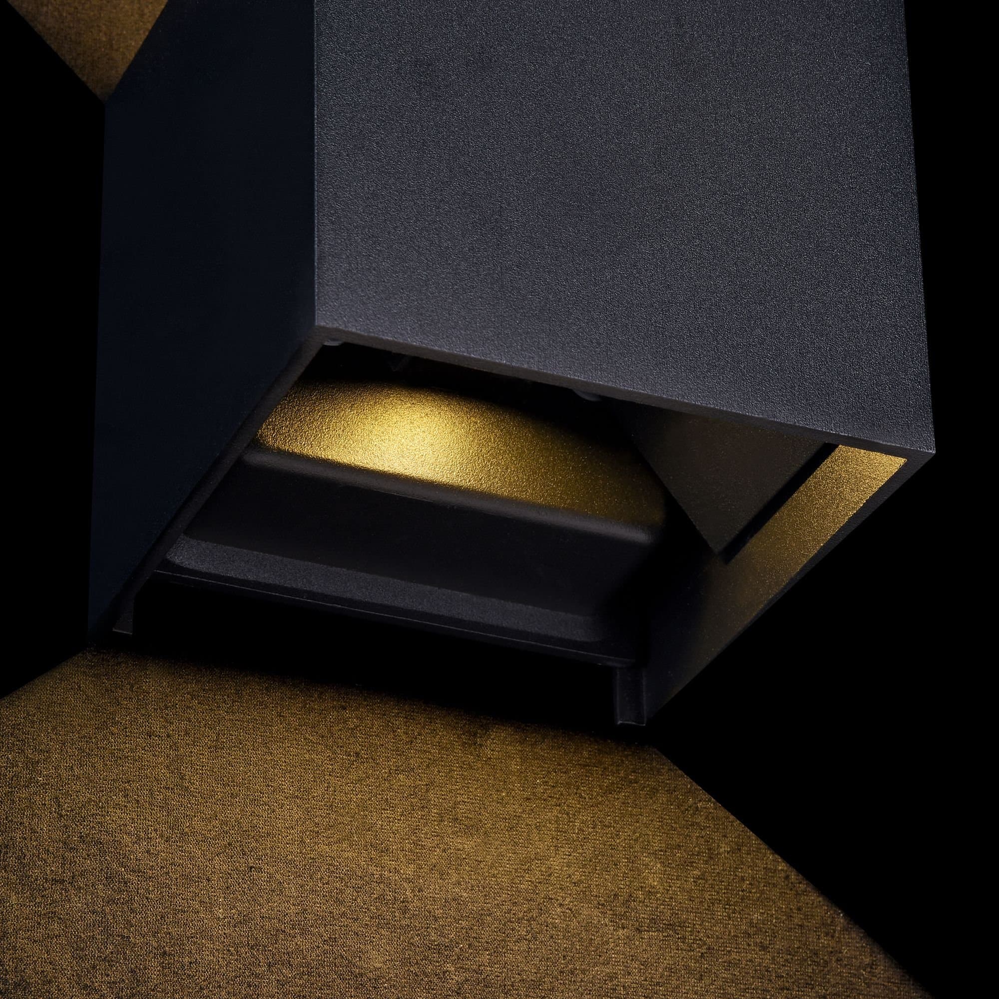 Maytoni Outdoor Fulton Черный Бра LED 400Lm 6W O572WL-L6B — миниатюра 10