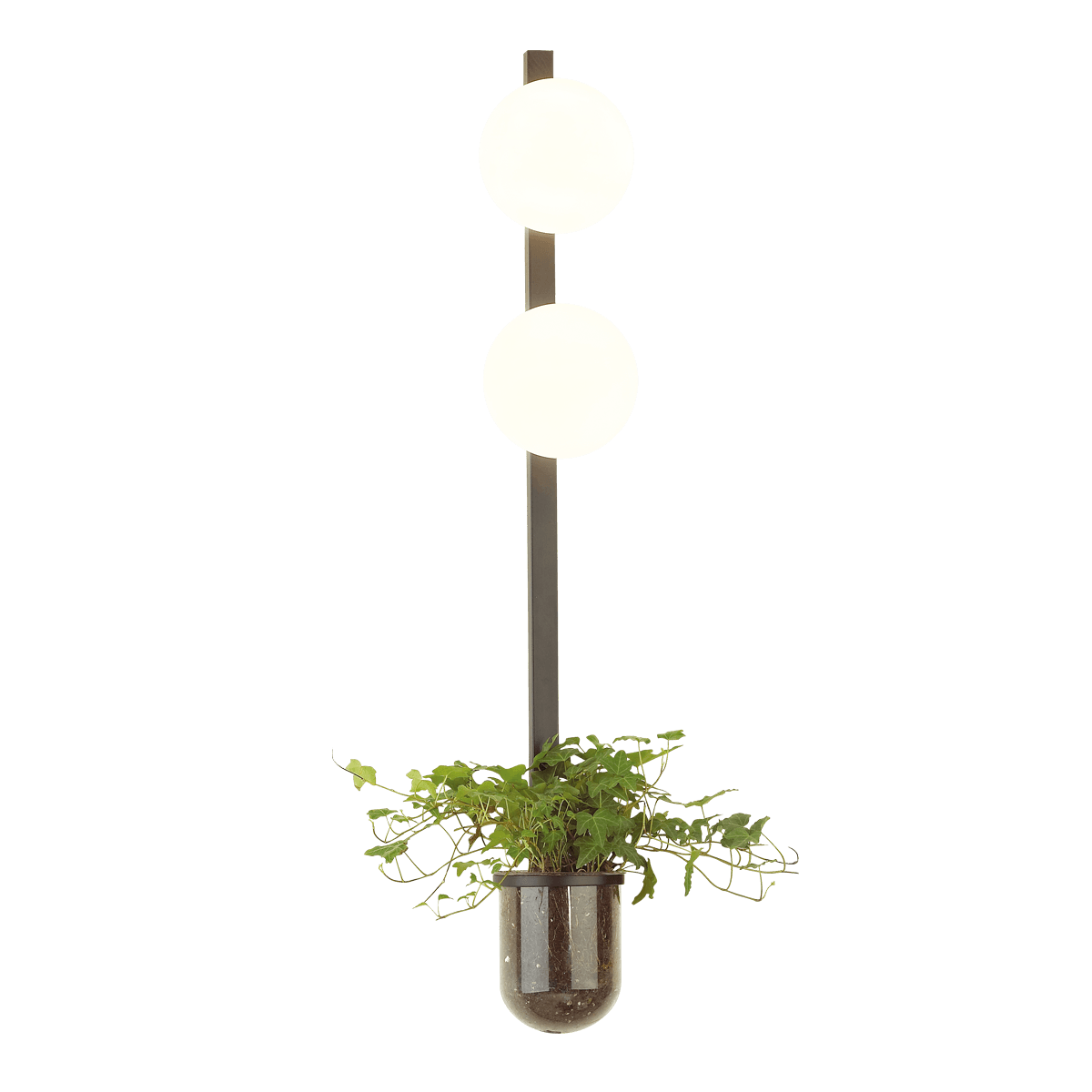 Odeon Light 4681/2WA ODL20 625 черный/белый Настенный светильник E14 2*40W 220V FLOWER — миниатюра 2