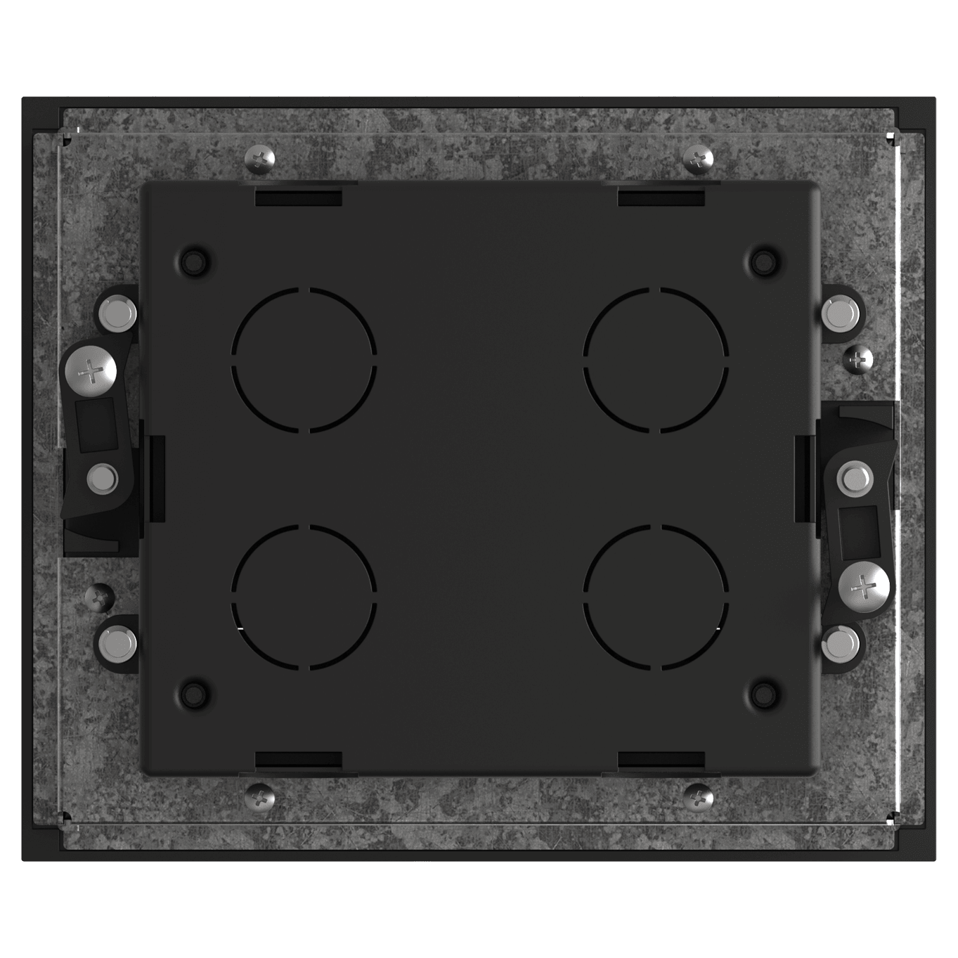 Systeme Elecrtic MultiDesk Люк на 8 модулей IP40 для фальшпола с монтажной коробкой, тип MDK10 — миниатюра 8