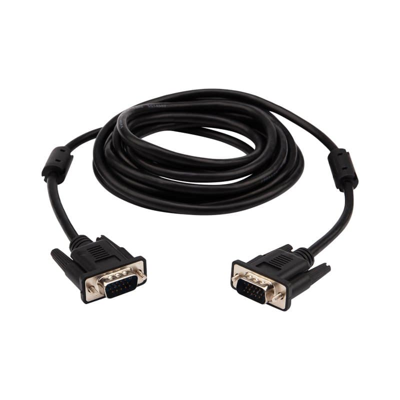 PROconnect Шнур VGA - VGA с ферритами, длина 3 мeтра, черный 17-5505-6