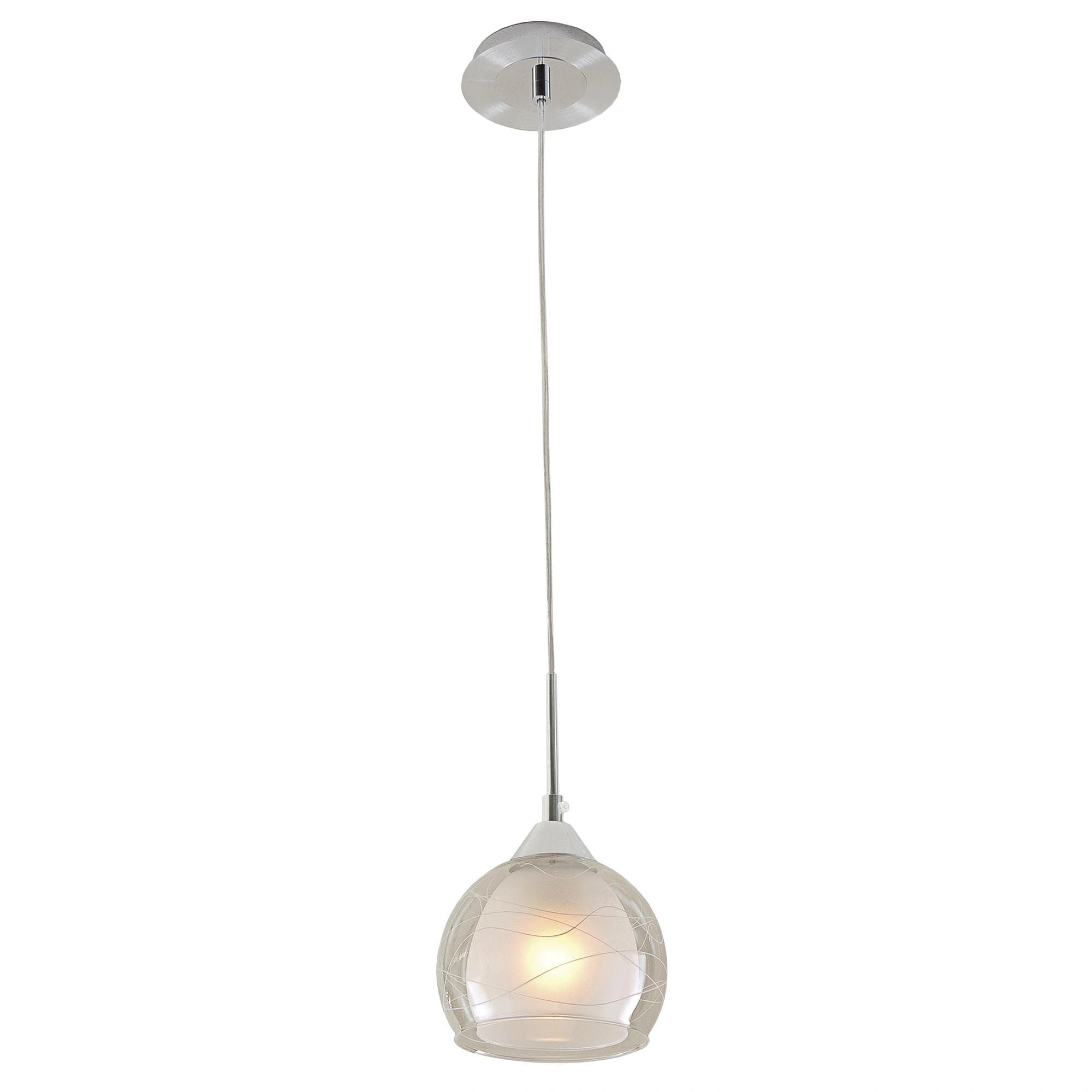 Citilux CL157112 Буги Алюм+Хром Светильник Подвес