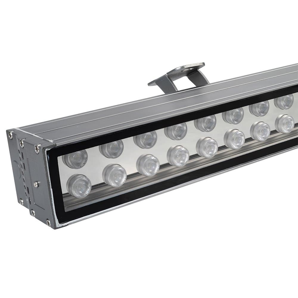 Arlight Светодиодный прожектор AR-LINE-1000XL-54W-24V RGB (Grey, 30 deg, DMX512) (Закрытый) 023638