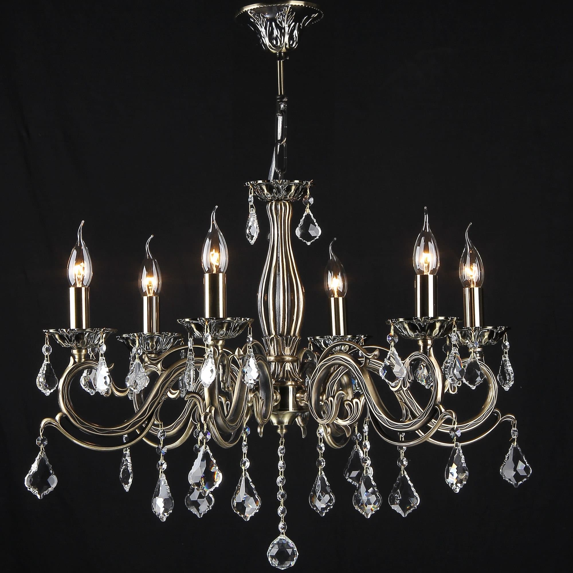 Maytoni Royal Classic Bronze Бронза Антик Люстра 6xE14 60W RC245-PL-06-R — миниатюра 2
