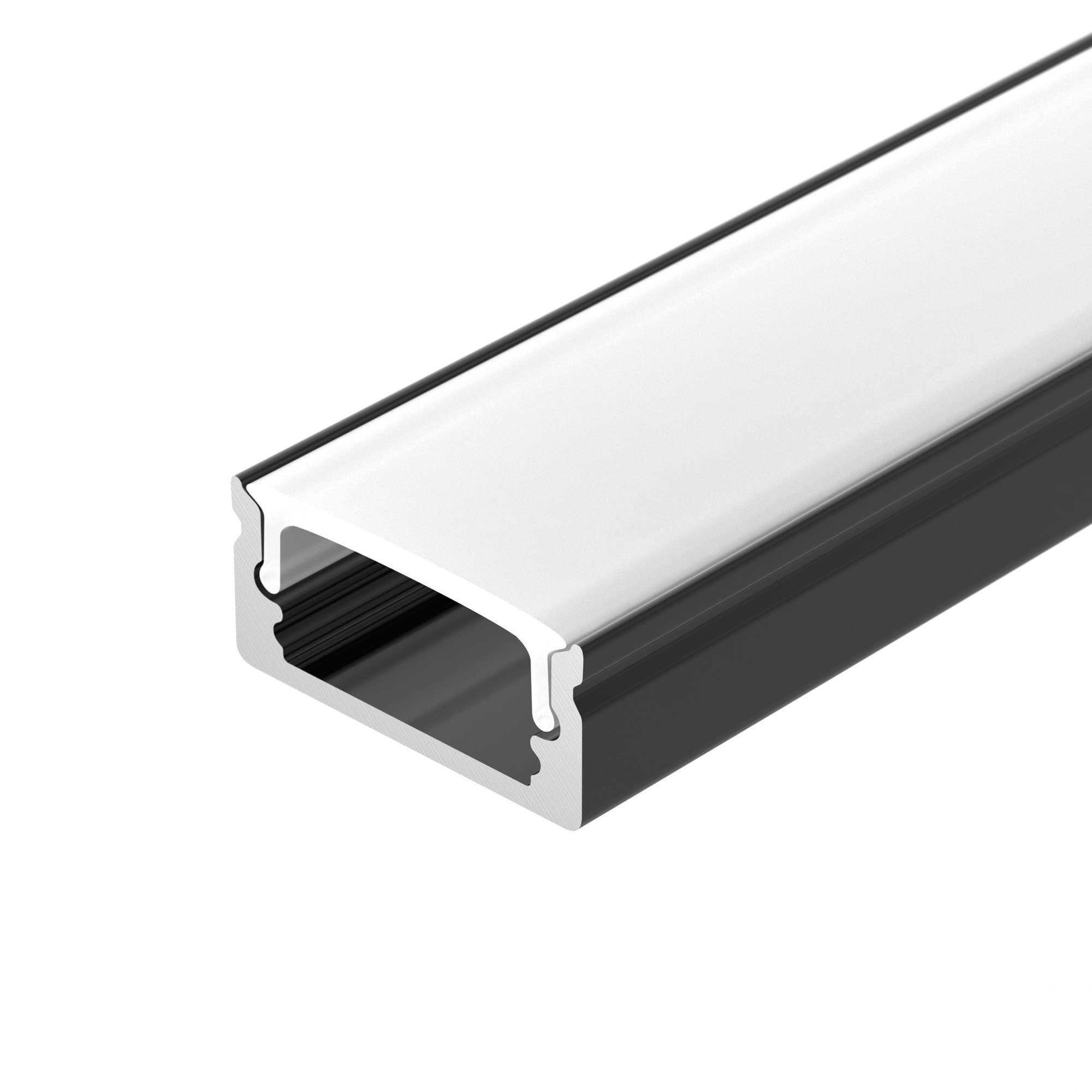 Arlight Профиль LINE-1708-2000 ANOD BLACK (Алюминий) 040299 — миниатюра 1