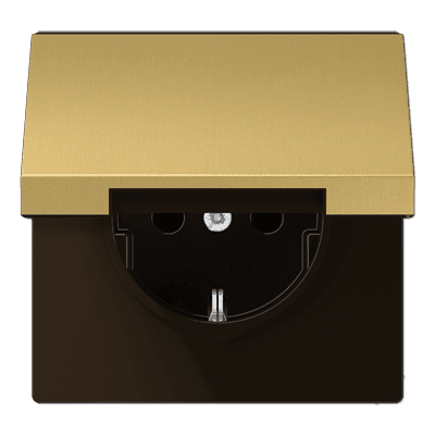 JUNG LS990 Розетка штепсельная Schuko 16A 250V, с крышкой ME1520KLC