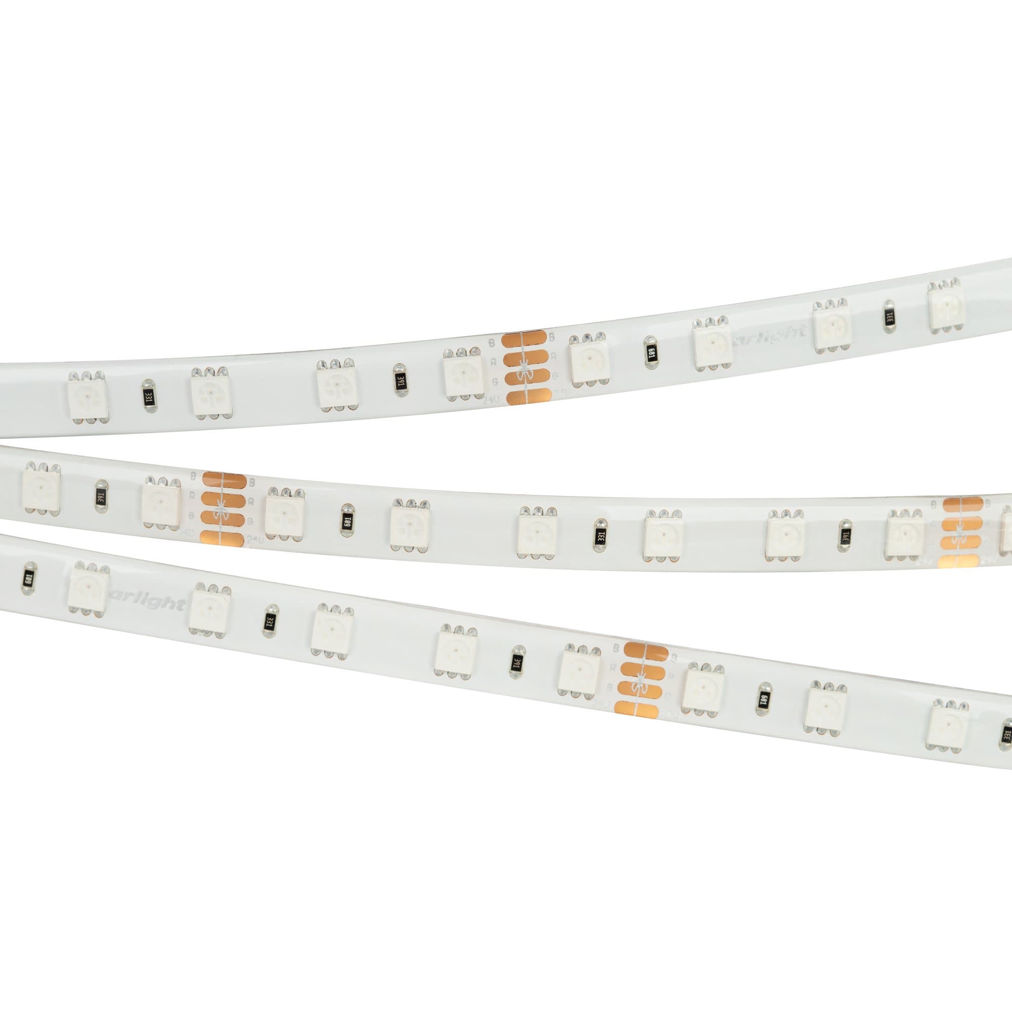 Arlight Светодиодная лента герметичная RTW-SE-B60-10mm 24V RGB (14.4 W/m, IP65, 5060, 5m) (-) 014794(2)