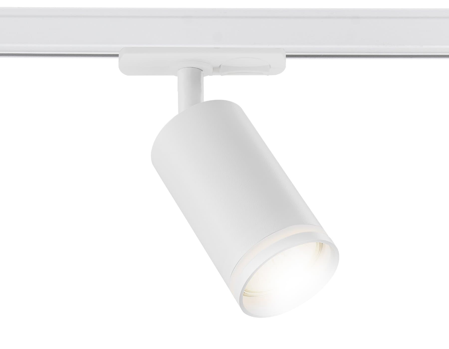 Ambrella Трековый однофазный светильник со сменной лампой GL5200 WH белый GU10 max 12W