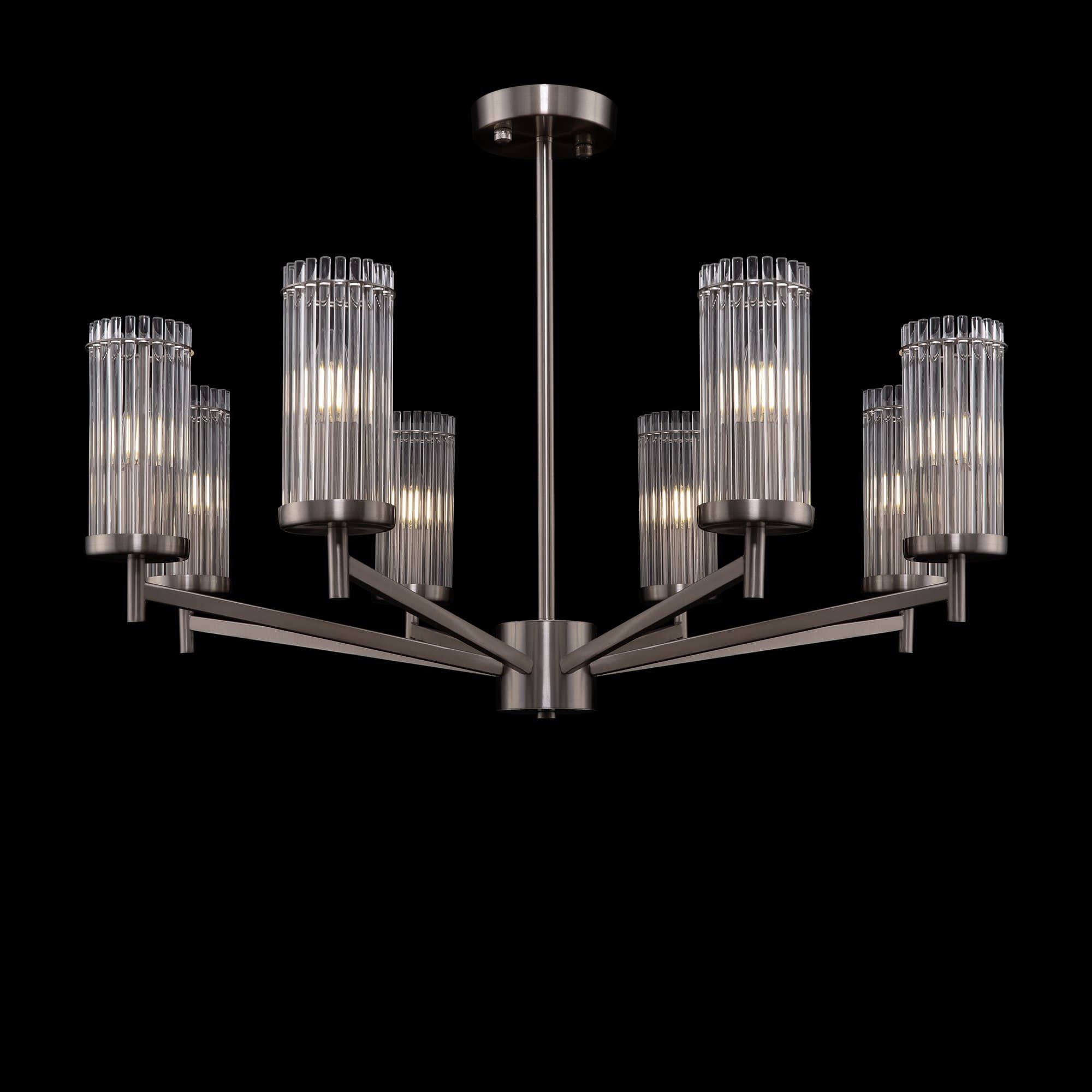 Freya Modern Никель Люстра FR5036PL-08N — миниатюра 3