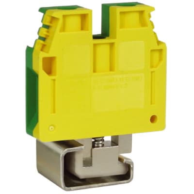 DKC TEC.16/D, зажим для заземления желт.зелен 16 кв.мм