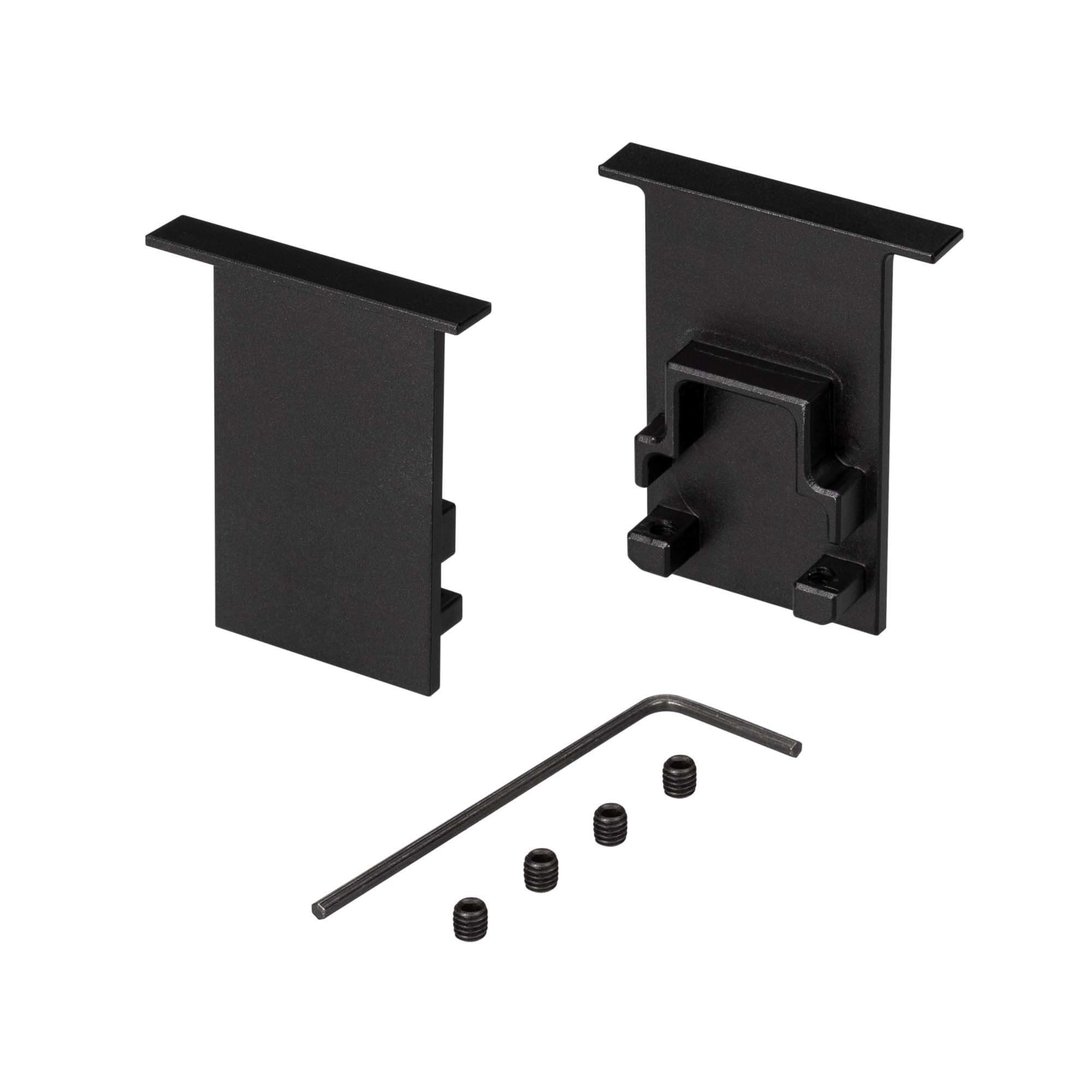 Arlight Заглушка SL-COMFORT-2542-F BLACK глухая (Металл) 031782