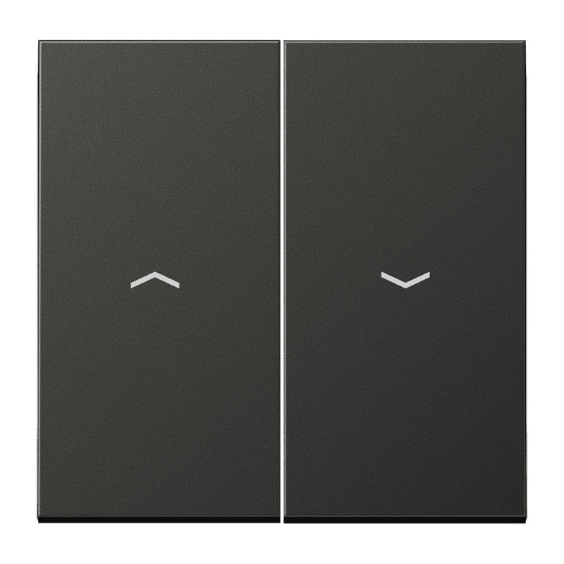 JUNG LS 990 Антрацит Клавиша 2-ая жалюзийная AL2995PAN