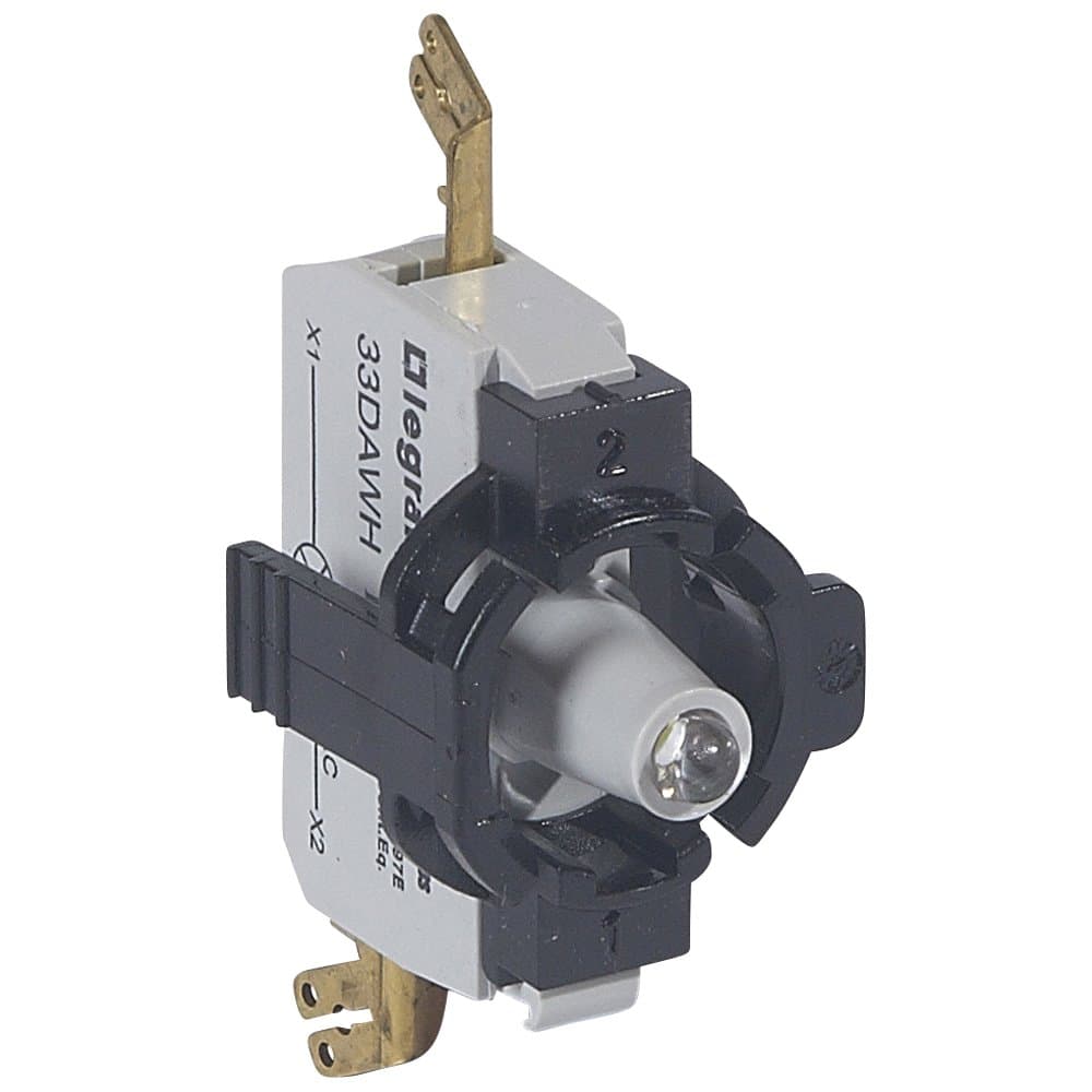 Legrand Osmoz Комплектующий блок для диффузоров для компл. с подсветкой с внешними клеммами 230 В~ белый 1 пост 023035