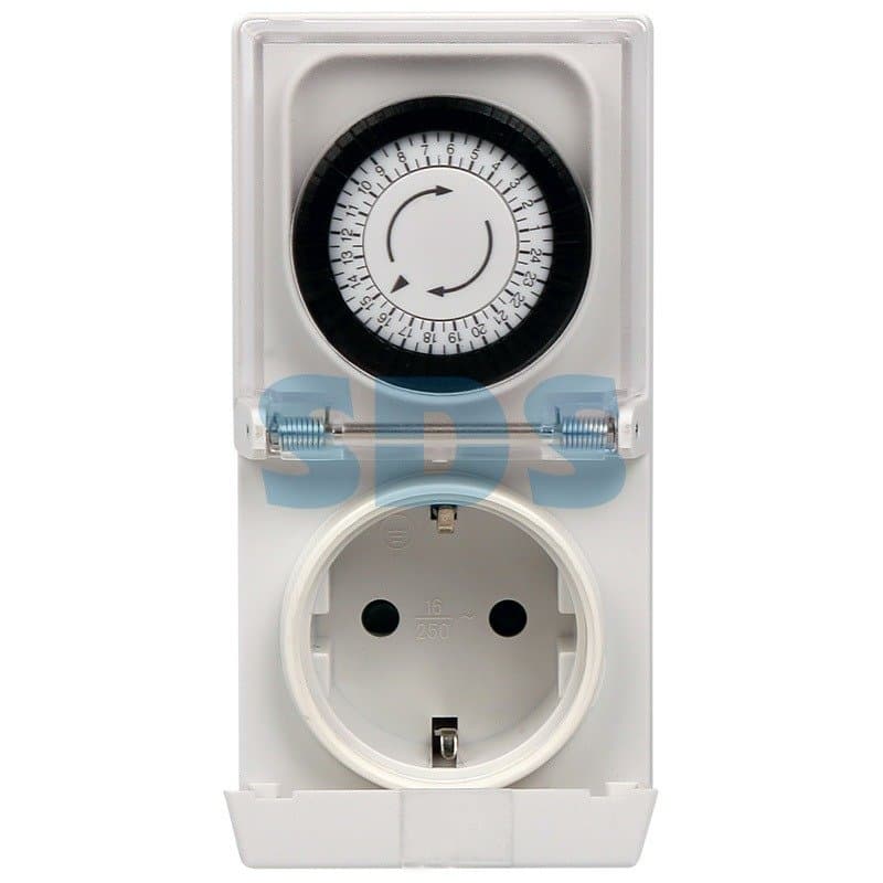 Розетка с механическим таймером в защитном корпусе IP 44 RX - 23 Rexant 11-6003 — миниатюра 3