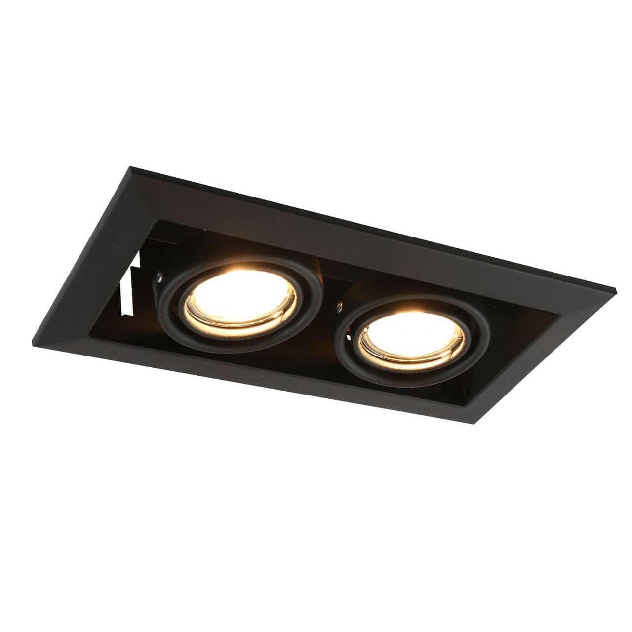 Arte Lamp CARDANI PICCOLO Встраиваемый точечный светильник 8*13*25 A5941PL-2BK
