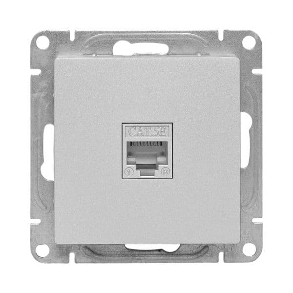 EKF Механизм розетки RJ45 (cat5), алюминий Эпика — миниатюра 12