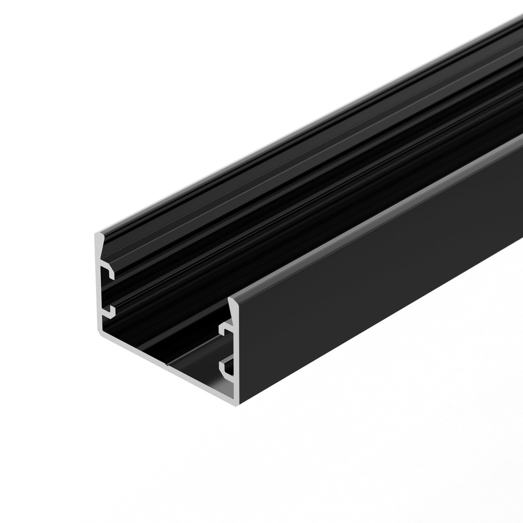 Arlight Профиль PLS-LOCK-H16-SMT-2000 ANOD BLACK (Алюминий) 033295 — миниатюра 2