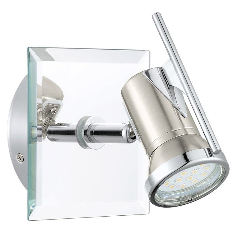 Eglo 31265 Светодиодный спот TAMARA 1, 1х2,5W (GU10), IP44, никель/хром/зеркало