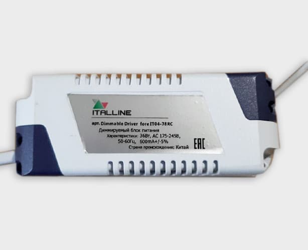 ITALLINE Driver for IT04-78RC драйвер, шт