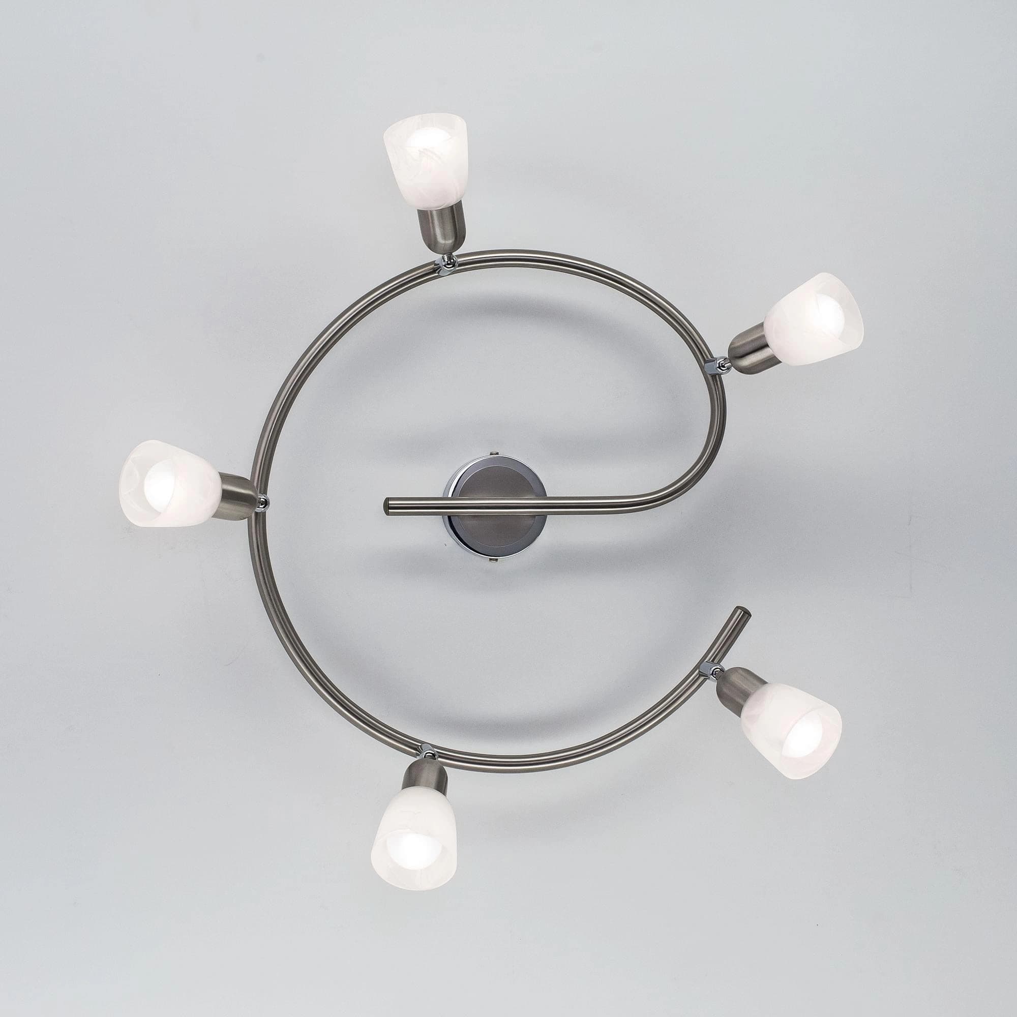 Citilux CL506551 Ронда Хром+Хром Мат. Светильник Наст.-Потол — миниатюра 4
