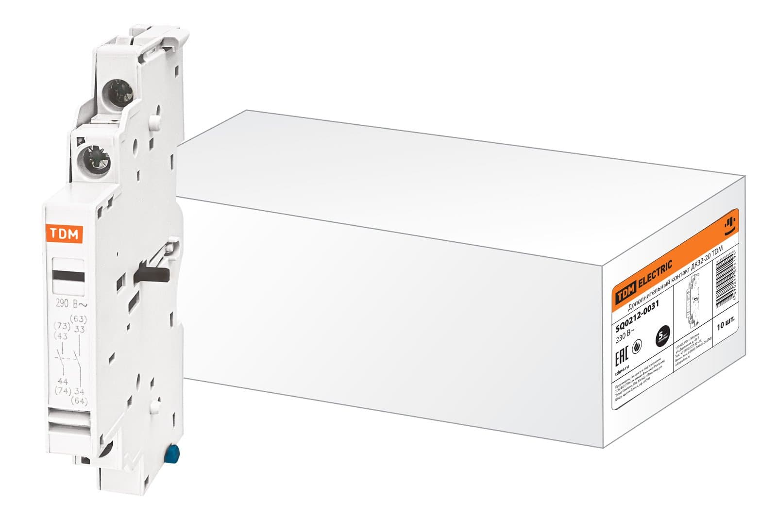 TDM Дополнительный контакт ДК32-20 SQ0212-0031