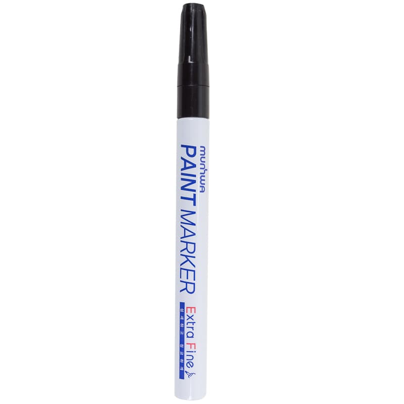 MunHwa  Маркер-краска  «Extra Fine Paint Marker» 1 мм, черная, нитрооснова 08-7201
