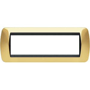 BT LV Натуральное Золото Рамка на 7 модулей L4807OR