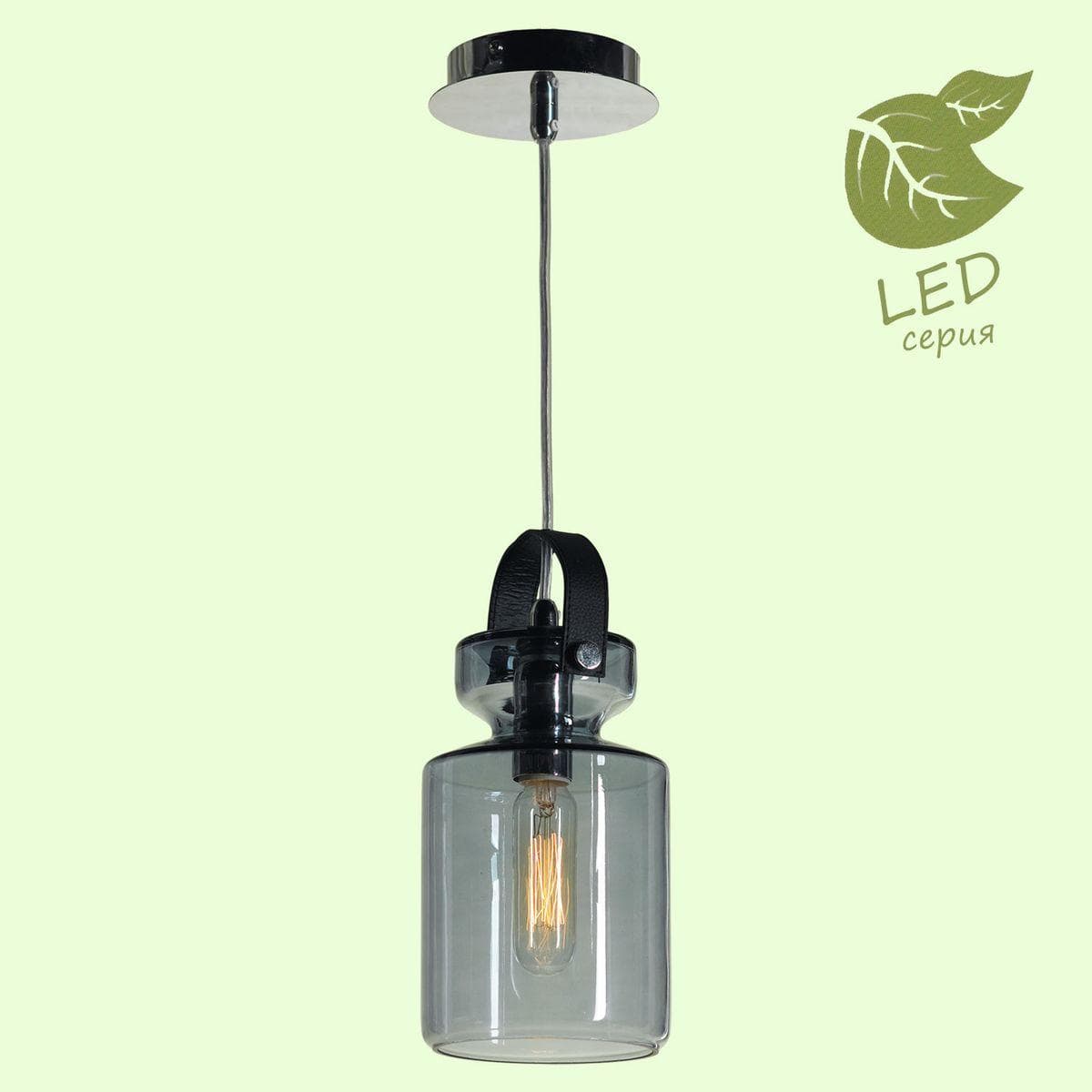 Lussole Комплект GRLSP-9639 (Светильник LSP-9639, Лампа Filament E14 cветодиодная 1 шт.) — миниатюра 4