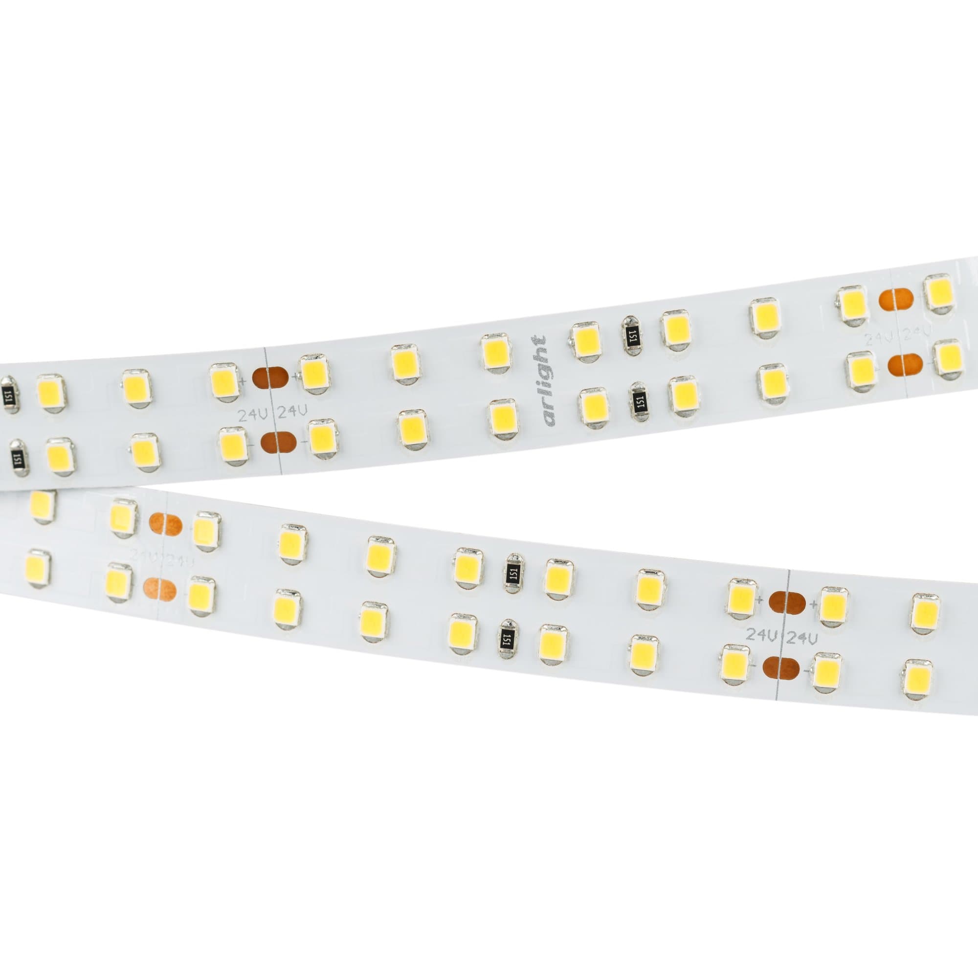 Arlight Светодиодная лента RT 2-5000 24V Warm2700 2x2 (2835, 980 LED, CRI98) (20 Вт/м, IP20) 025153 — миниатюра 1