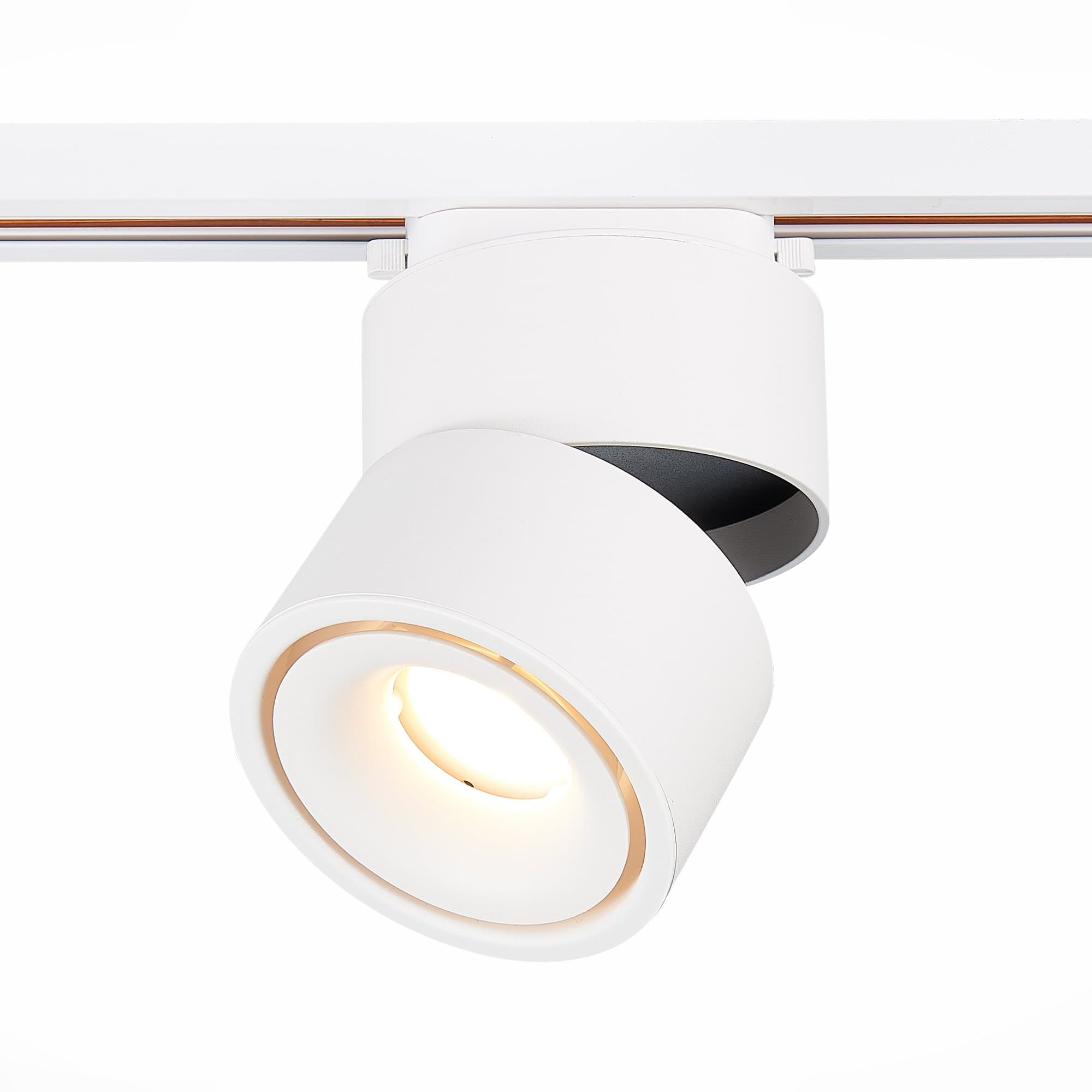 ST LUCE ST652.536.12 Св-к трек. Белый LED 1*12W 3000K 1 000Lm Ra>90 36о IP20 D100xH136 170-240VV