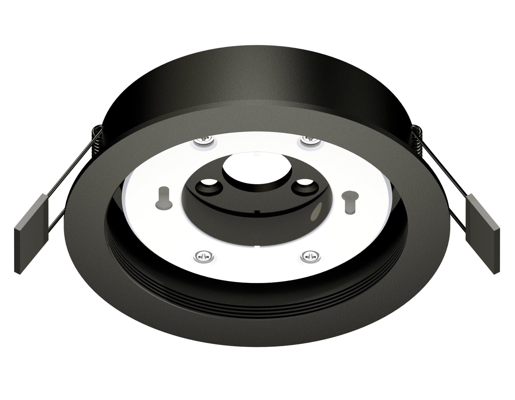 Ambrella Корпус светильника встраиваемый C8051 SBK черный песок D110*H40mm Out2mm GX53
