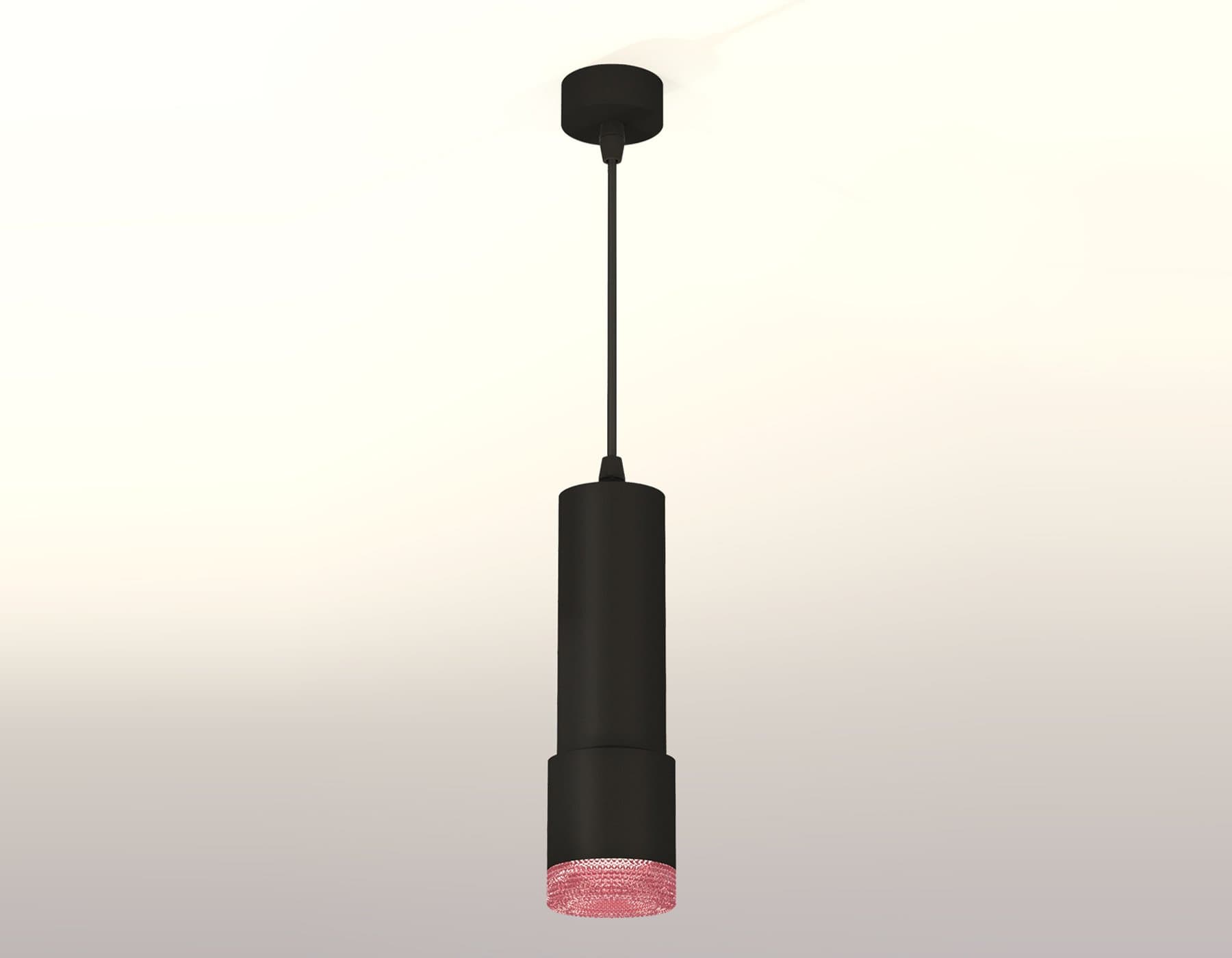Ambrella Комплект подвесного светильника XP7402003 SBK/PI черный песок/розовый MR16 GU5.3 (A2302, C6343, A2030, C7402, N7193) — миниатюра 2