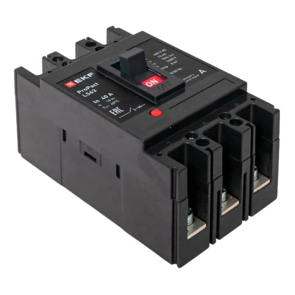 EKF Выключатель автоматический в литом корпусе ProPact LS63 40А 3P 15кА — миниатюра 8