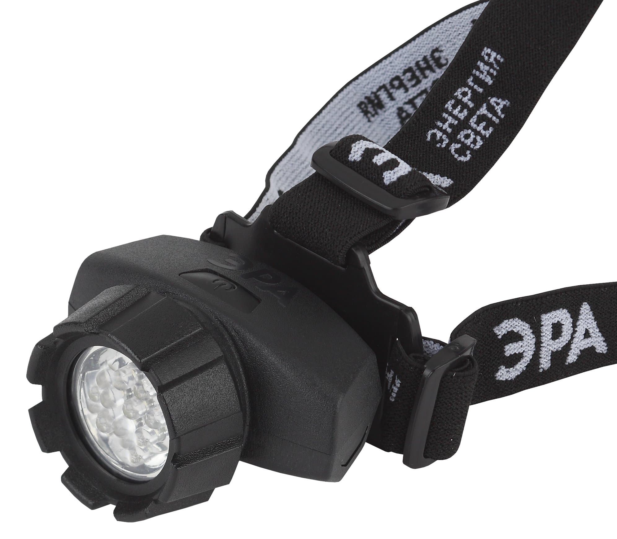 ЭРА GB-604 Фонарь налобный [18xLED, 3xAAA, 4 реж., черный, бл]
