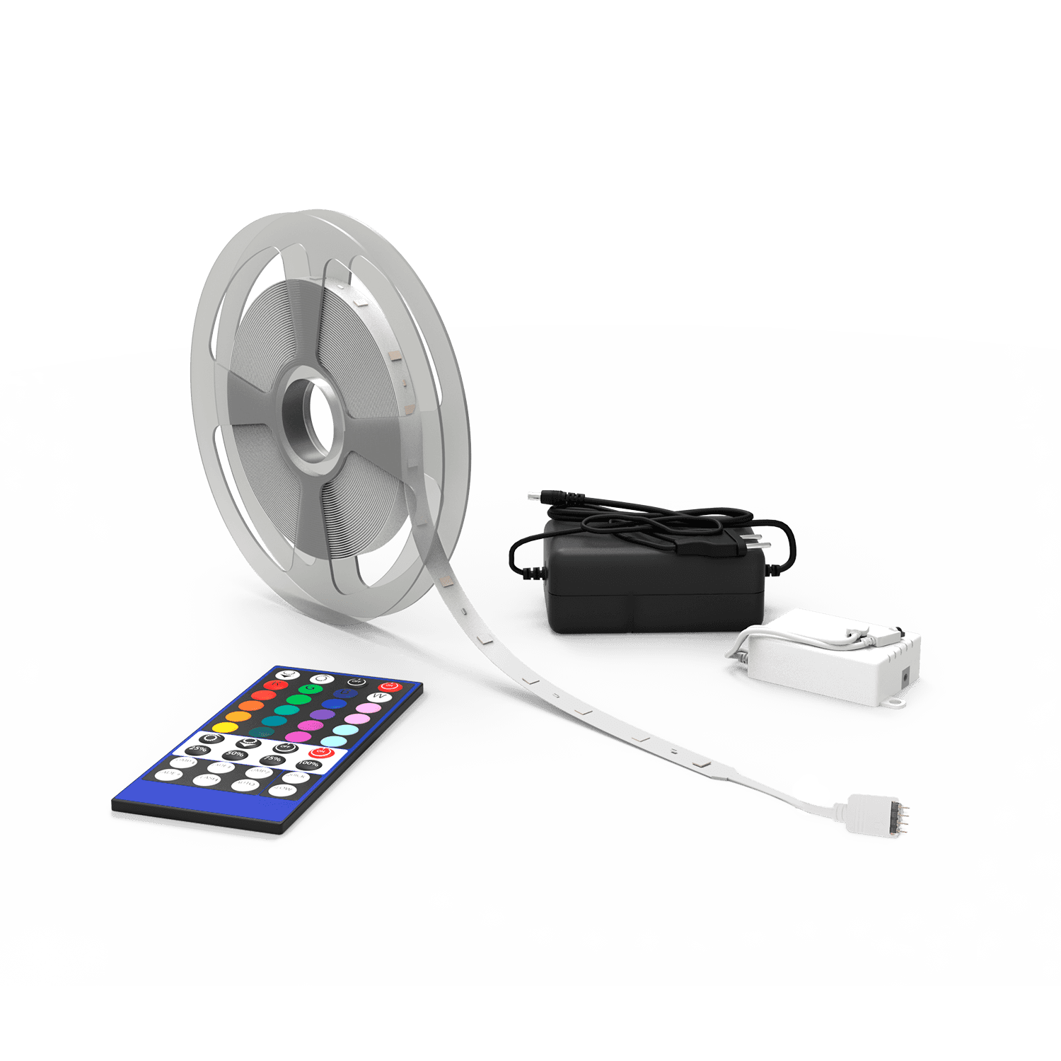 Gauss Лента Basic в комплекте 12V 6W/m 390lm/m RGBW IP20 LED 5m 1/50 BT011 — миниатюра 5