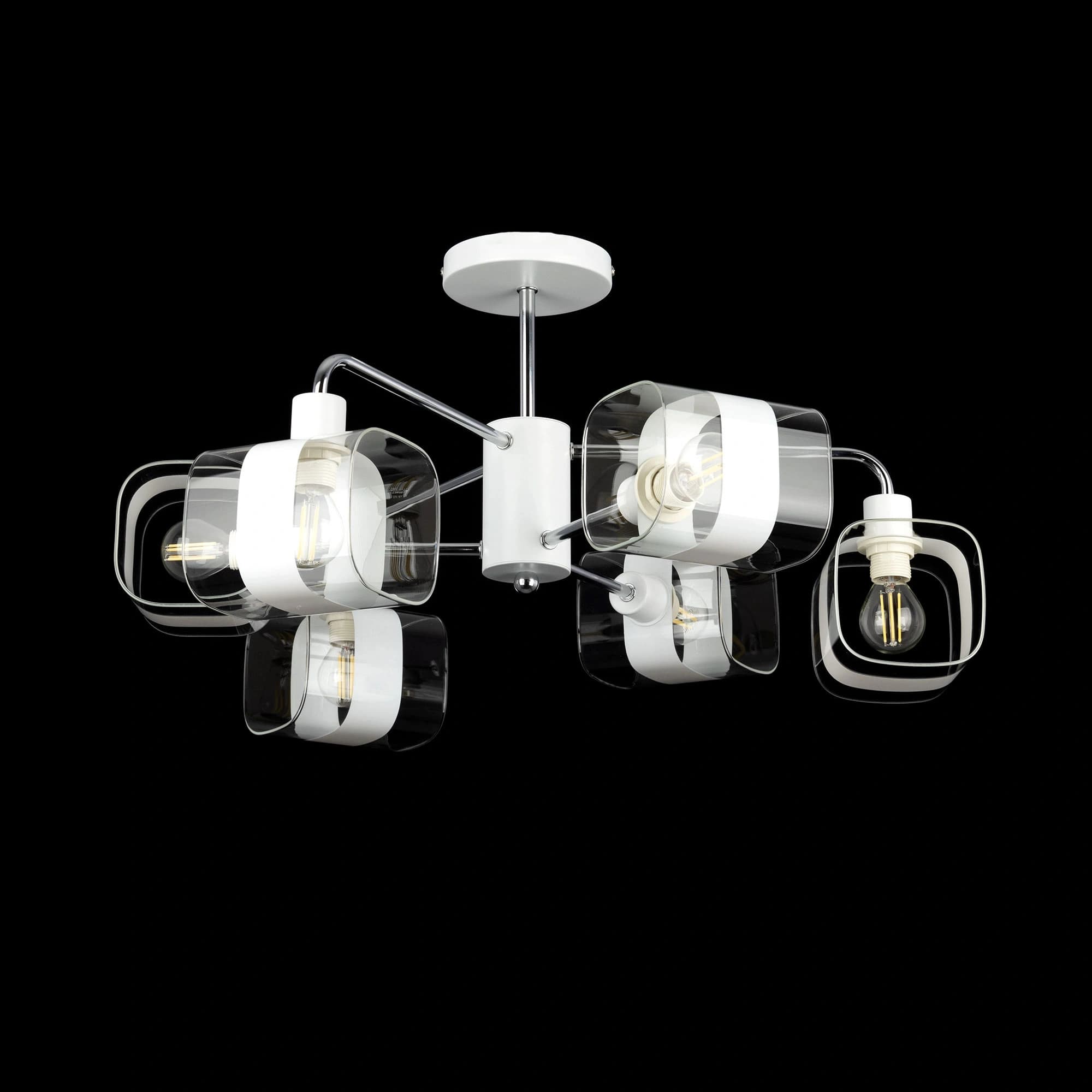 Citilux CL140160 Бертон Белый+Хром Люстра — миниатюра 9