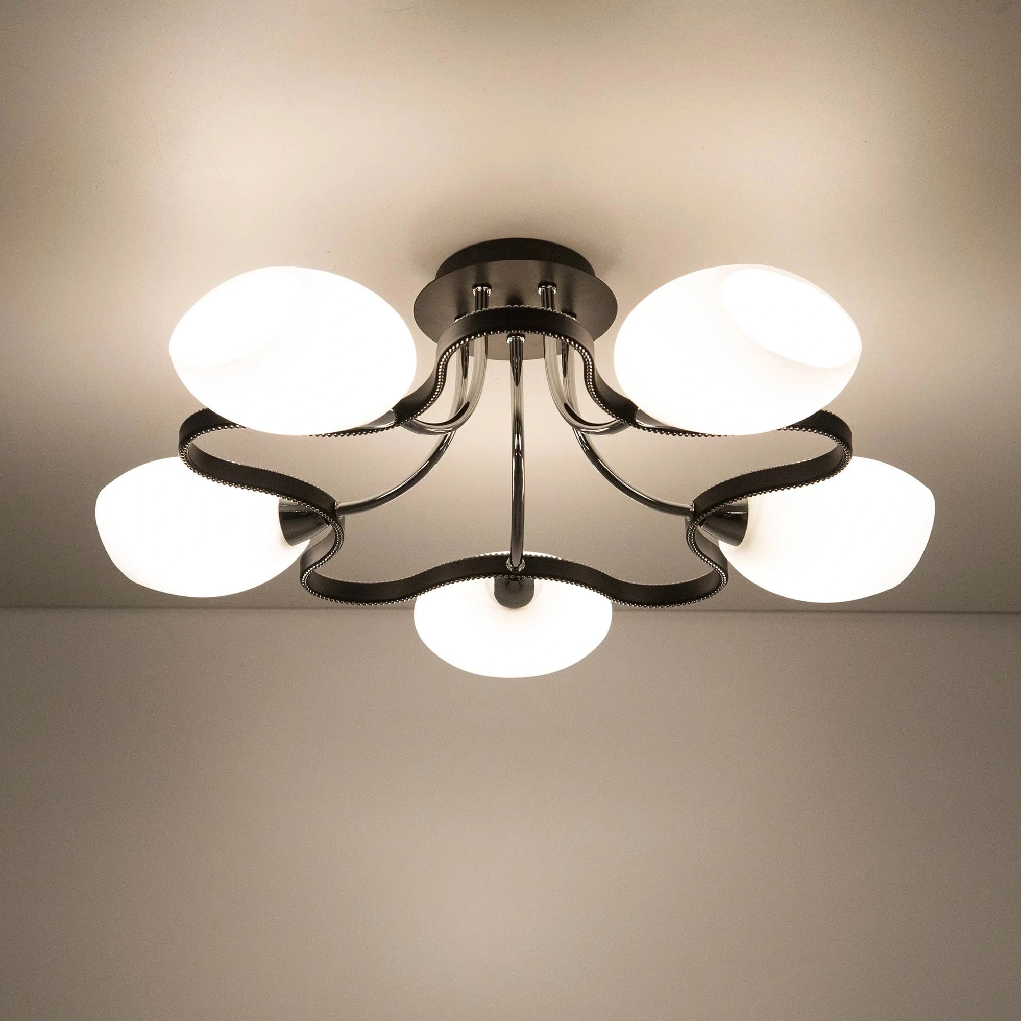 Citilux CL131152 Октава Темный+Хром Люстра — миниатюра 4