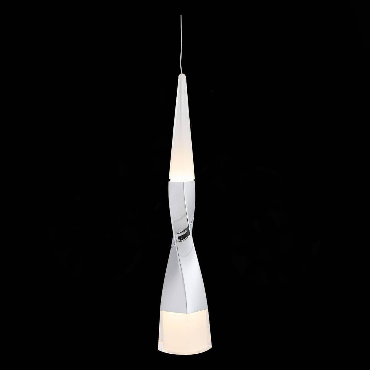 ST LUCE SL405.103.01 Подвес  Хром/Хром, Белый LED 1*7W — миниатюра 3