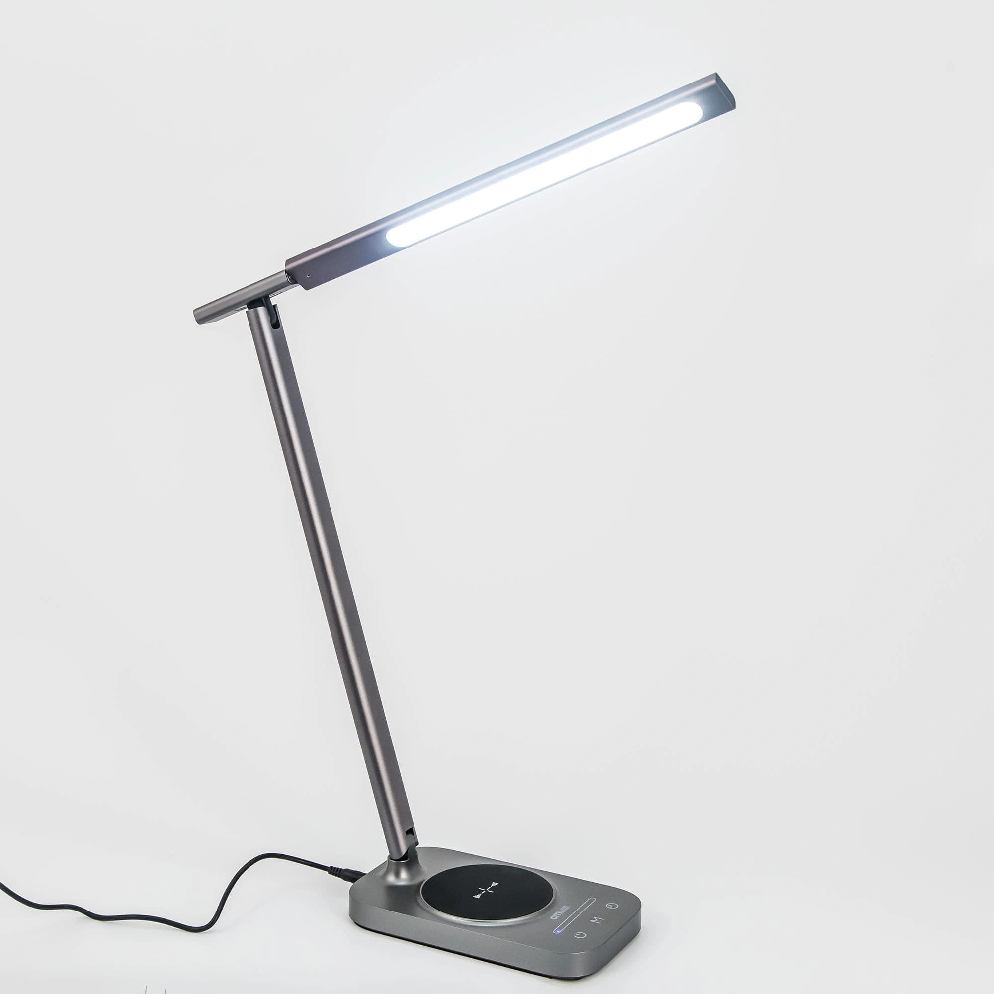 Citilux CL803052 Ньютон Графит, USB+Qi — миниатюра 2