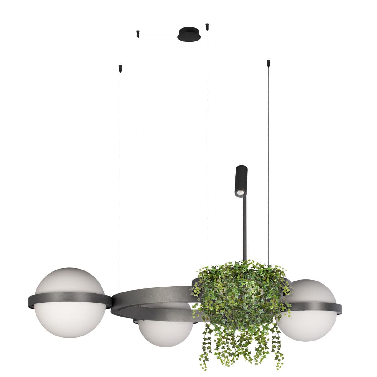 LOFT IT 10121/3 Dark grey Подвесной светильник Jardin