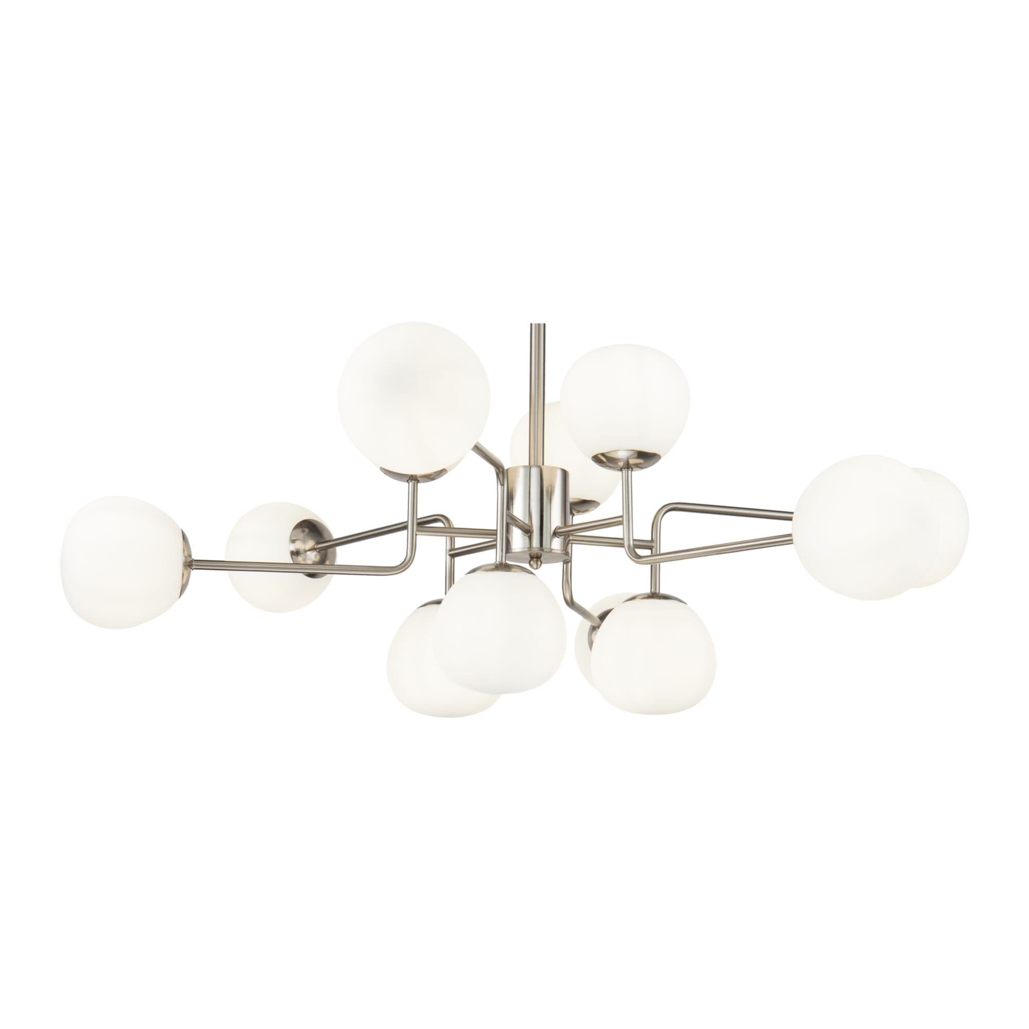Maytoni Modern Erich Никель Люстра E14 40W MOD221-PL-12-N — миниатюра 3