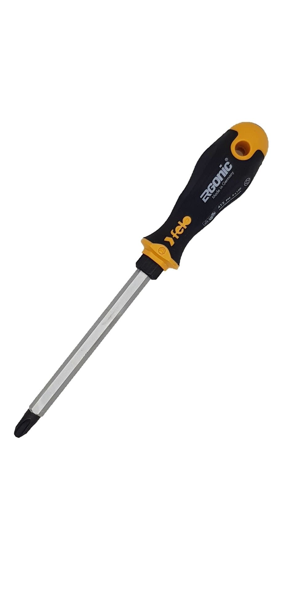 Felo Отвертка крестовая с шестигранным лезвием Ergonic PH 4X150 41240540 — миниатюра 2