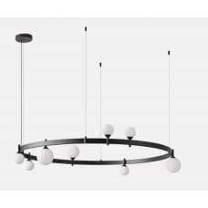 Kink Light 07808-8,19 Люстра Бьянки черный d102 h150 G9 8*7W